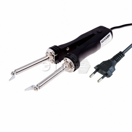 Паяльник-пинцет с керамическим нагревателем, 220 В/48 Вт