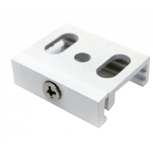 Комлект для накладного монтажа шинопровода черный Вартон