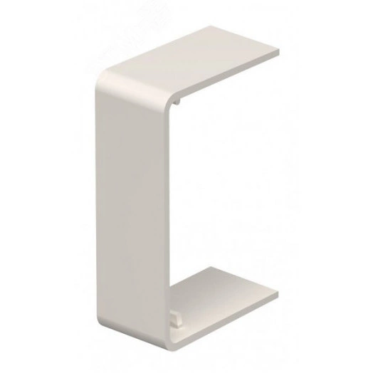 Стыковая накладка кабельного канала WDK 40x110 мм (ПВХ,кремовый)