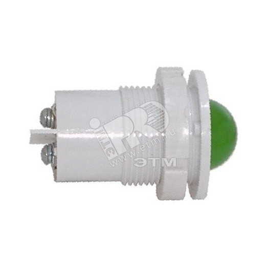 Лампа коммутаторная светодиодная СКЛ11Б-1-220 зеленая