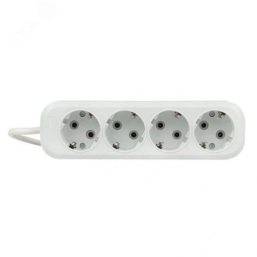 Удлинитель Эксперт 4 гнезда 3м 16А/3.5кВт с заземлением ПВС 3х1