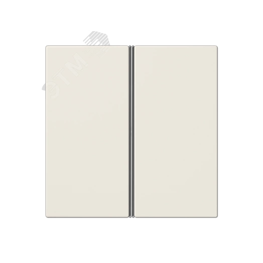 Набор клавиш для сенсорного модуля KNX, двойной,  бежевый