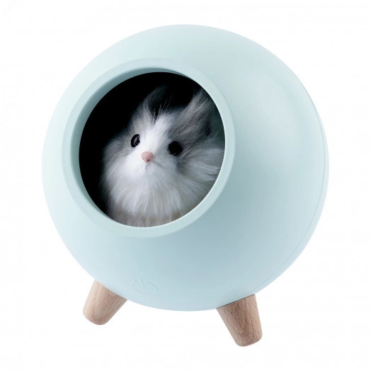 Детский ночник - светильник светодиодный ЭРА NLED-468-1W-GR хомяк зеленый ЭРА