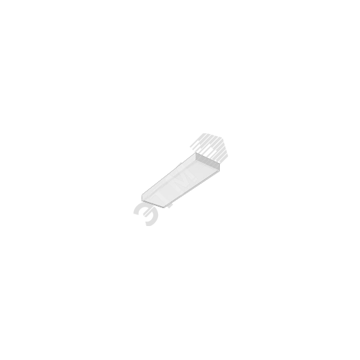 Светильник светодиодный ВАРТОН BASIC 595*180*50мм 18 ВТ 5000К с опаловым рассеивателем