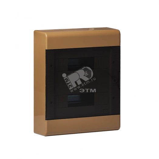 Тусо.Щиток о/п на 24 мод. с двер. 370х302х95мм (коричневый)