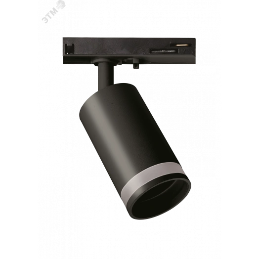 Светильник светодиодный трековый на шинопровод черный ДПО-50Вт под лампу GU10 IP20 PTR 1732  JazzWay