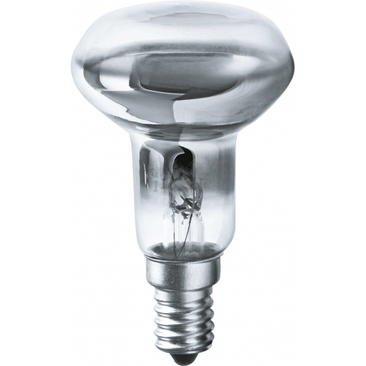 Лампа накаливания зеркальная ЗК 60вт R50 230в Е14 матовая