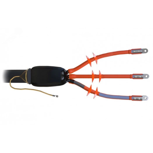 Муфта концевая 3 ПКНТп-10  (150-240) с наконечниками