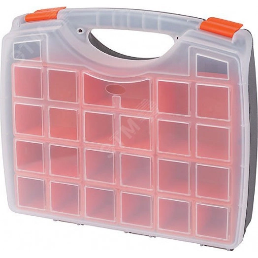 Ящик для крепежа (органайзер), съемные ячейки 16.5'' (425х330х60 мм)