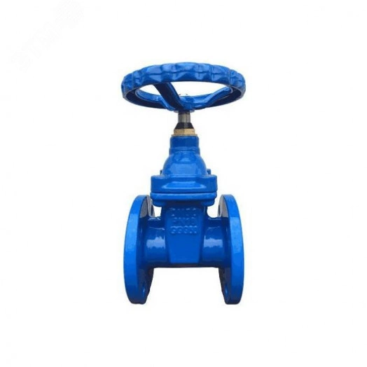 Задвижка чугунная с обрезиненным клином 30ч39р аналог МЗВ Ду 600 Ру16 Тмакс=120С с гайкой фланцевая