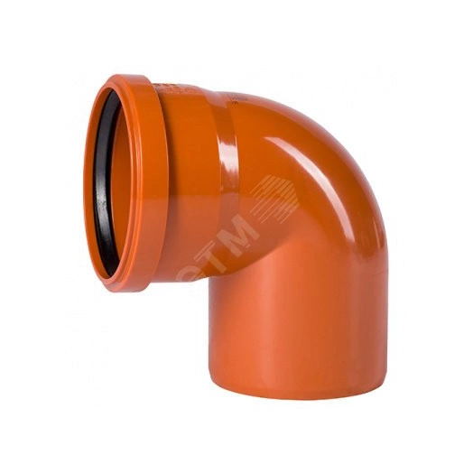 Отвод наружной канализации 400х87 град.