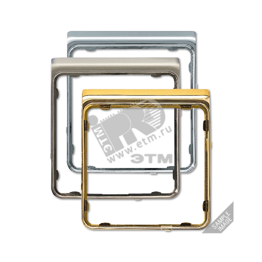 Рамка внешняя цветная синий металлик