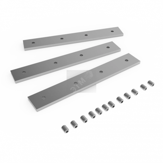 Комплект креплений для монтажа в линию светильника Universal-Line (3 пластины и винты) Вартон