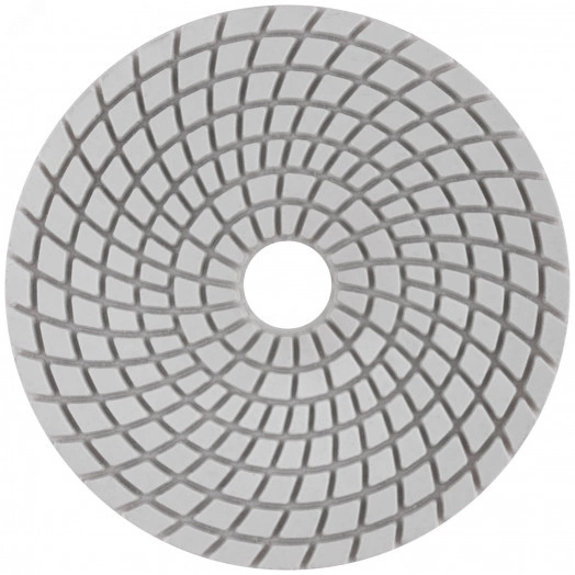 Круг алмазный гибкий шлифовальный АГШК (липучка), влажное шлифование, 100 мм, Р3000