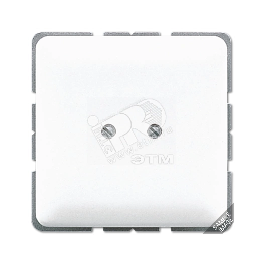 Глухая крышка с опорным кольцом