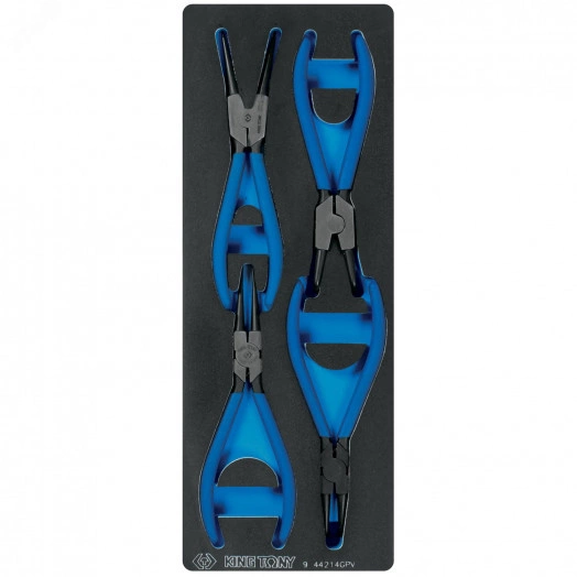 Набор съемников стопорных колец, ложемент, 4 предмета