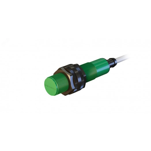 Датчик бесконтактный индуктивный ВБИ-Ц18-73С-1113-З Расстояние срабатывания Sn: 5 мм Частота переключения: 600 Гц Материал корпуса: Полипропилен Диаметром 18 мм IP67 Кабель 2 м со штуцером (ПВС ХЛ 4х0,35 мм2)