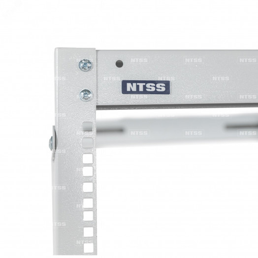 Стойка серверная NTSS OR двухрамная 37U 600-1000мм, комплект ножек, серый RAL 7035