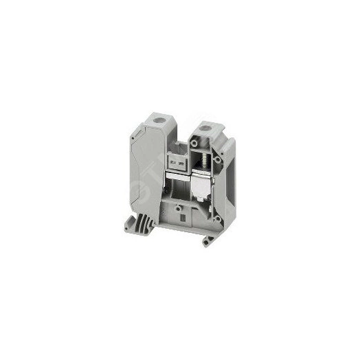 Клеммник винтовой проходной 35мм.кв 2 точки подключения