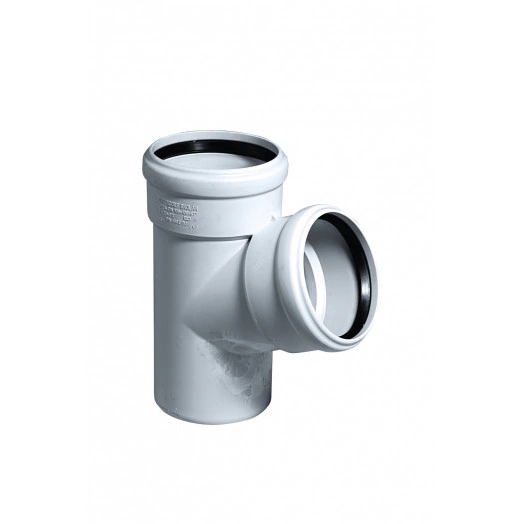Тройник двухраструбный 67 град. 50 для бесшумной канализации