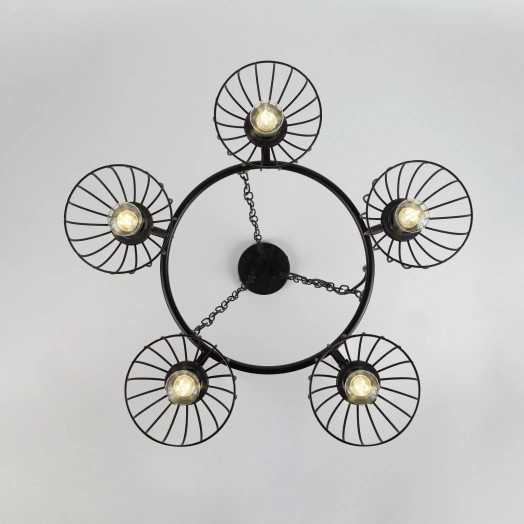 Люстра  Rivoli Agarola 1018-206 5 х Е27 40 Вт лофт - кантри