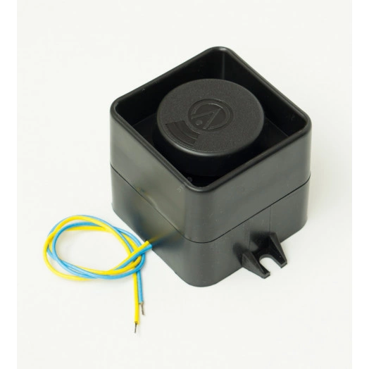 Оповещатель звуковой 100дБ 24В сирена Свирель-24  черный корпус