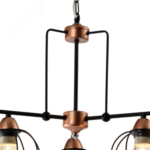 Люстра  Rivoli Gekuba 5064-233 3 х E27 40 Вт лофт - кантри