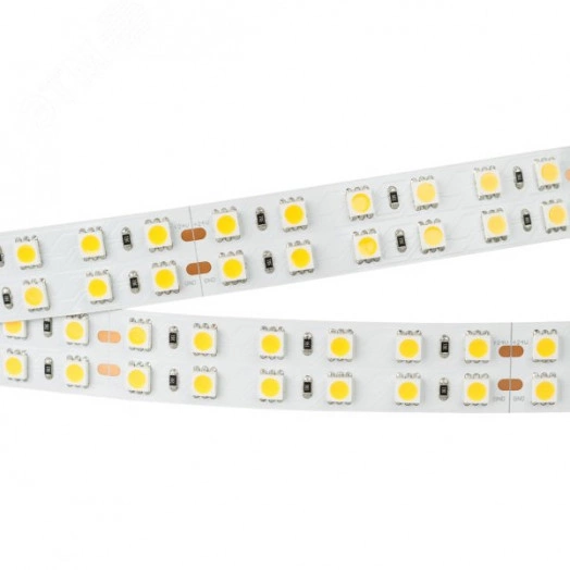 Лента LED RT 2-5000 24V Warm3000 2x2 (5060, 720 LED, LUX) (ARL, 34.4 Вт/м, IP20)