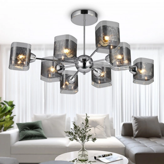 Люстра Rivoli Juanita 9097-308 8 * Е14 60 Вт модерн