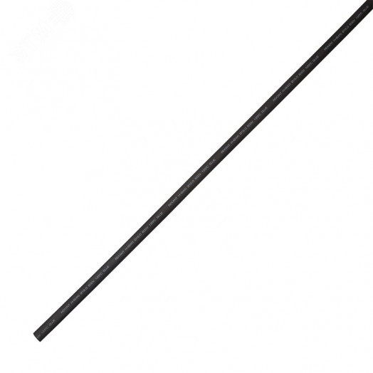 Термоусаживаемая трубка клеевая 16,0 4,0 мм, (4-1) черная, упак 10 шт. по 1 м