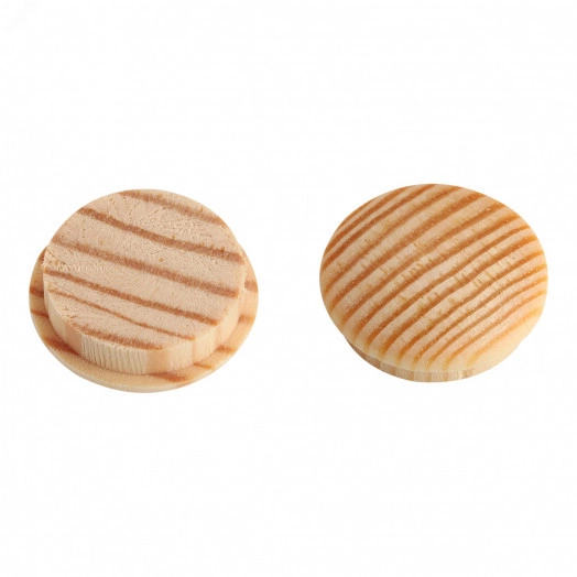 Заглушка на отверстие D15 сосна (20 шт.)