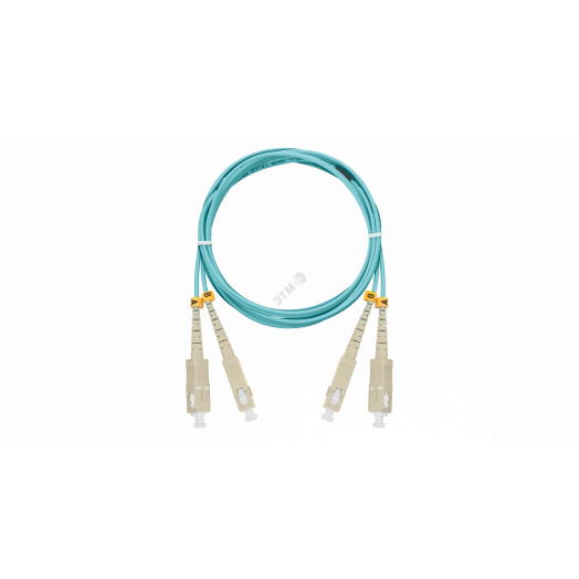 Шнур оптический соединительный MM 50/125 OM3 SC/UPC-SC/UPC двойной LSZH