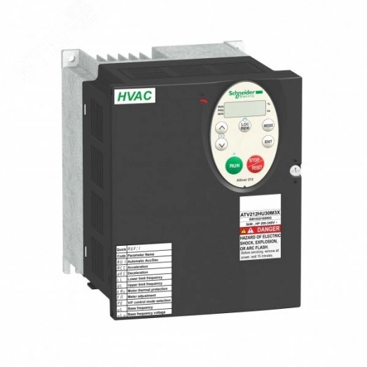 Преобразователь частоты ATV212 3кВт 240В IP21