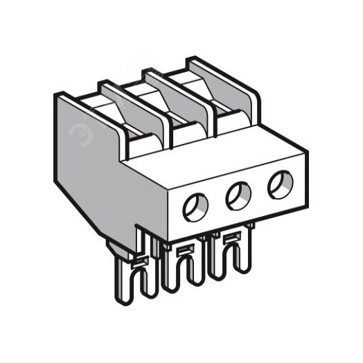 Блок клеммный 3п 25 мм.кв