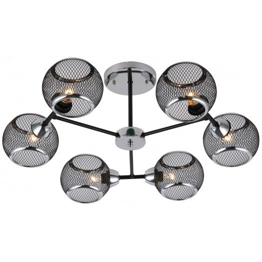 Люстра Rivoli Morrigan 9143-306 6 х Е27 40 Вт модерн