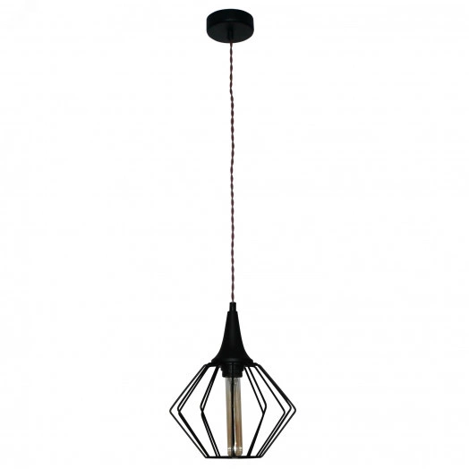 Светильник Форма 211 черн.муар (Плафон Ромб) НСБ 01-60-142 Е27 ИУ