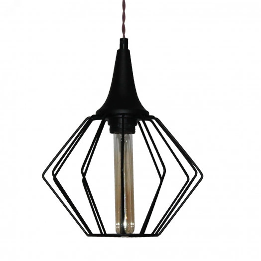 Светильник Форма 211 черн.муар (Плафон Ромб) НСБ 01-60-142 Е27 ИУ