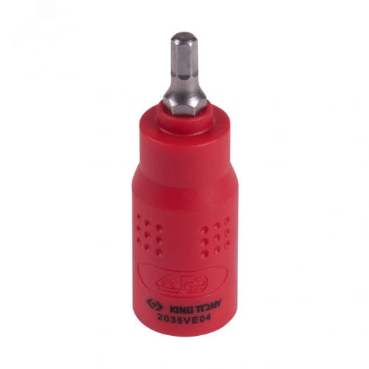 Насадка (бита) торцевая диэлектрическая 1/4'' HEX 4 мм L = 54 мм