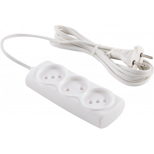 Удлинитель ENGY 'Премиум' 5м/3роз. (ПВС 2х0,75) черный