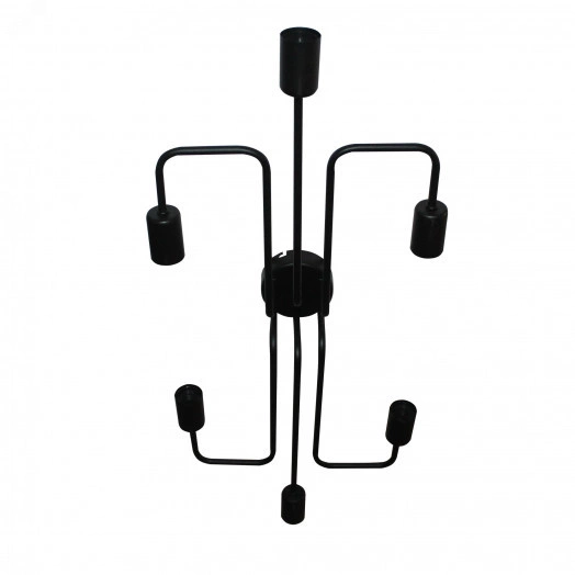 Светильник Фрейм 161 черн. НПБ 01-6х60-105 Е27 ИУ