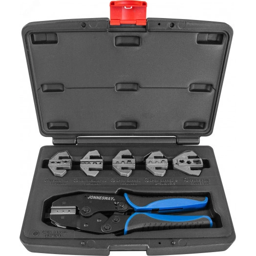 Пресс-клещи обжимные со вставками в наборе, 7 предметов