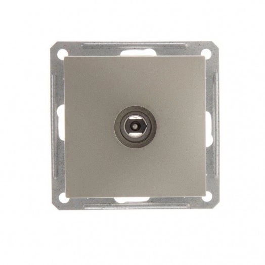 Розетка TV СП W59 оконечная без рамки шампань SchE RTS-151-4-86