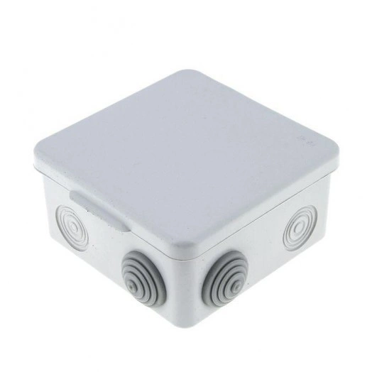 Коробка распаячная КМР-030-031 наружная с крышкой 80х80х50 АБС 7 мембранных вводов IP54 EKF plc-kmr-030-031 Коробка распаячная КМР-030-031 наружная с крышкой 80х80х50 АБС 7 мембранных вводов IP54 EKF plc-kmr-030-031