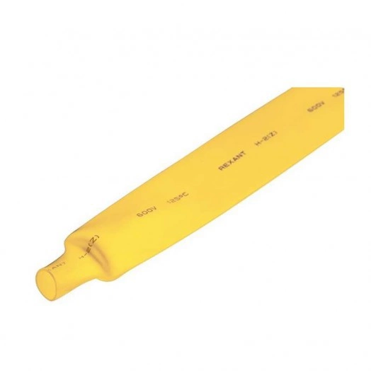 Трубка термоусадочная 20.0/10.0 1м желт. REXANT 22-0002 Трубка термоусадочная 20.0/10.0 1м желт. REXANT 22-0002