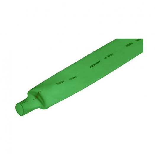 Трубка термоусадочная 20.0/10.0 1м зел. REXANT 22-0003 Трубка термоусадочная 20.0/10.0 1м зел. REXANT 22-0003