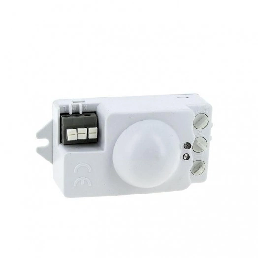 Датчик движения микроволновый MW-700 (ДД) 1000Вт 360гр. до 8м IP20 бел. EKF dd-mw-700 Датчик движения микроволновый MW-700 (ДД) 1000Вт 360гр. до 8м IP20 бел. EKF dd-mw-700