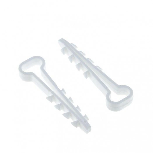 Дюбель-хомут d6х12мм для плоского кабеля полипропилен бел. (уп.50шт) EKF plc-cd-6x12w Дюбель-хомут d6х12мм для плоского кабеля полипропилен бел. (уп.50шт) EKF plc-cd-6x12w