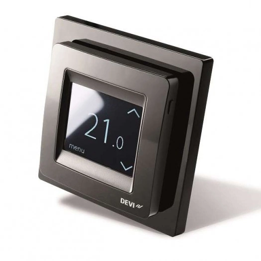 Терморегулятор DEVIreg Touch 16А с комбинацией датчиков черн. DEVI 140F1069