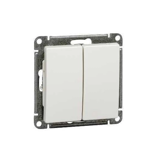 Механизм выключателя 2-кл. СП W59 10А IP20 10AX бел. SchE VS510-252-1-86