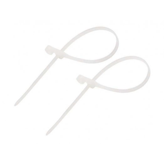 Хомут кабельный 3.6х100 нейл. бел. (уп.100шт) Rexant 07-0104 Хомут кабельный 3.6х100 нейл. бел. (уп.100шт) Rexant 07-0104